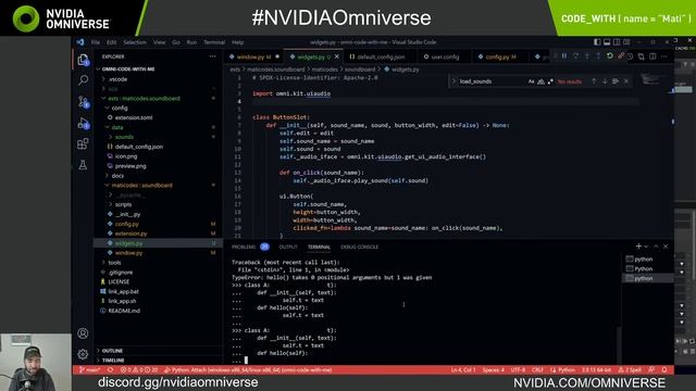 Create a Soundboard for NVIDIA Omniverse - Drag and Drop (Pt. 3) смотреть онлайн