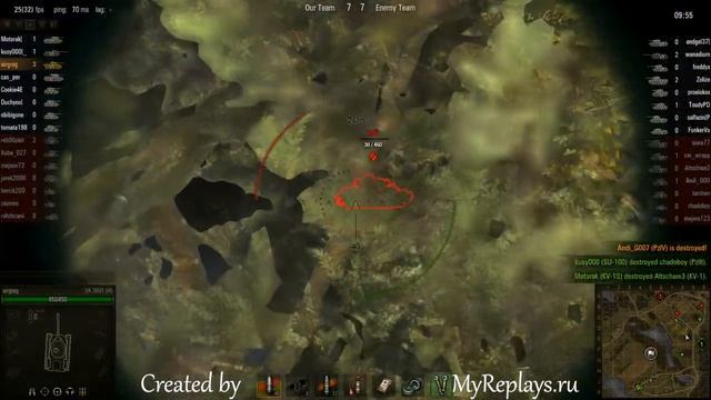 WOT: Malinovka - VK 3601 (H) - 8 frags - , смотреть онлайн