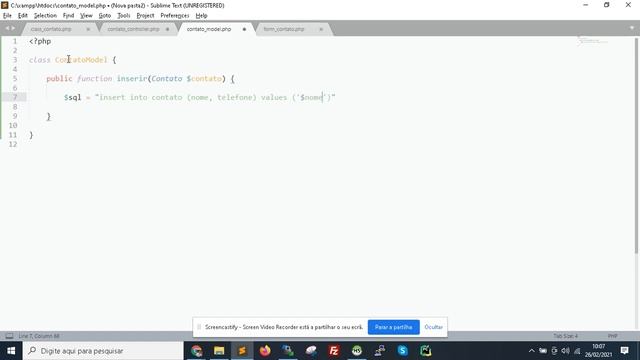 PHP Basico - Aula 14, MVC e Singleton смотреть онлайн