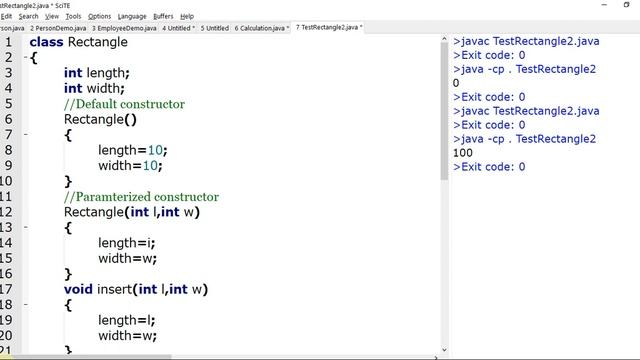 Java - Classes & Objects | Constructors & Types of constructors| Conceptually Explained | Part - 7 смотреть онлайн