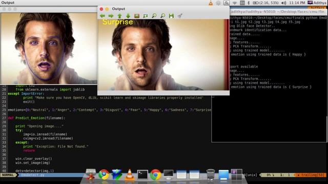 Face Expression Recognition using python смотреть онлайн