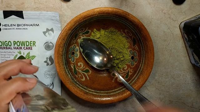 Натуральная краска для волос своими руками. 100% закрашивание седины. смотреть онлайн