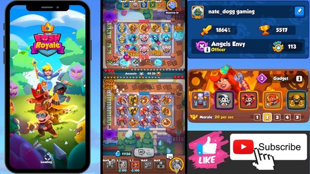 YOU WILL LOVE THIS ROBOT DECK - Rush Royale смотреть онлайн