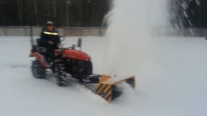 Белорус 152 со снегоочистителем СН-1