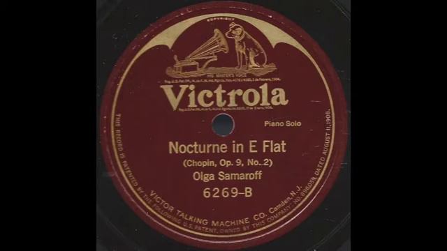 Nocturne in E Flat - Olga Samaroff смотреть онлайн
