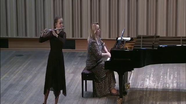 Волкорезова Анастасия Paul Taffanel - Andante Pastoral and Scercetino смотреть онлайн
