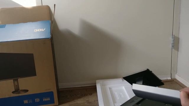 Unboxing AOC I2490PXQU 24 inch full hd IPS monitor смотреть онлайн