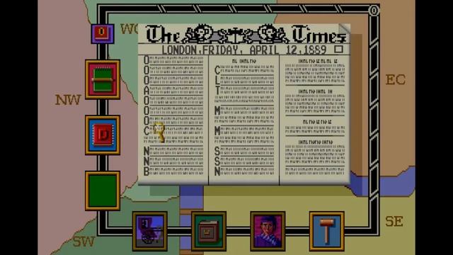 Sherlock Holmes Consulting Detective • TurboGrafx-CD • Gameplay • 01 • HD смотреть онлайн