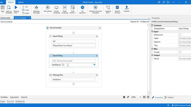 UiPath Tutorial | Example of Variables in Uipath смотреть онлайн