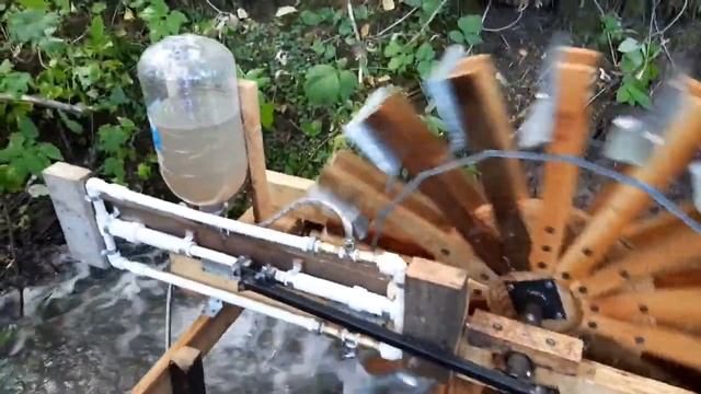 Водяное колесо-насос смотреть онлайн