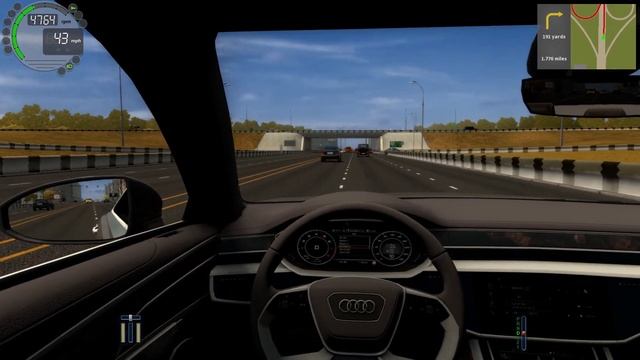 City Car Driving: 2020 Audi A8 Quattro AWD смотреть онлайн
