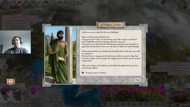 Imperiums Greek Wars tutorial gameplay on PC смотреть онлайн