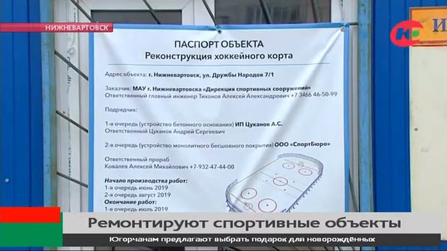 В Нижневартовске работники спорткомплекса взялись за кисти смотреть онлайн