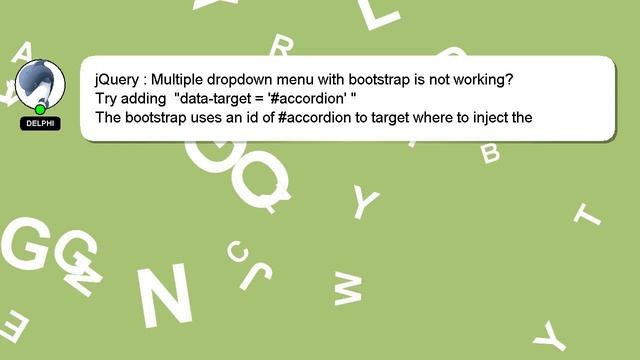 jQuery : Multiple dropdown menu with bootstrap is not working? смотреть онлайн