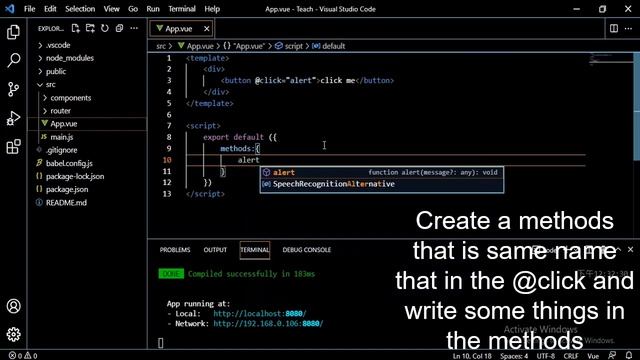 How to write Vue statement?(Part4) смотреть онлайн