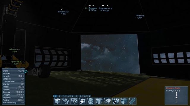 Space Engineers - Planet to Orbit Materials Transport (Planet - Space) смотреть онлайн