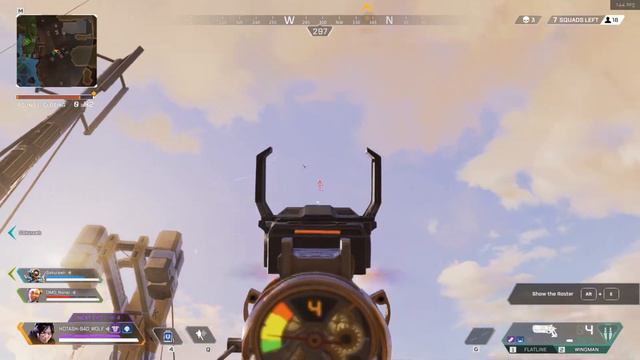 MID AIR WINGmAN HEADSHOT / APEX LEGENDS смотреть онлайн