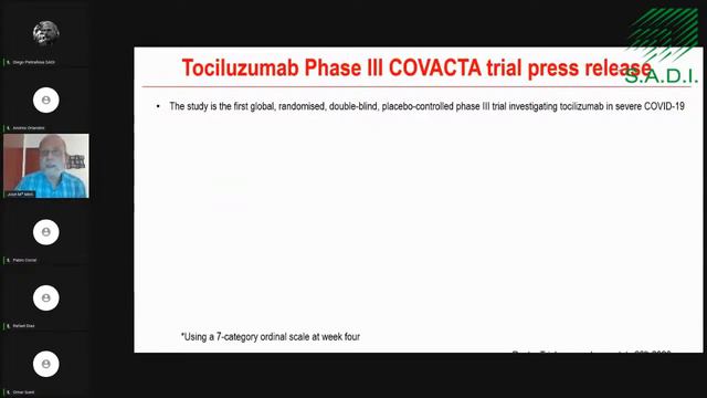 Ensayo clínico para el tratamiento por infección de SARS CoV2 смотреть онлайн