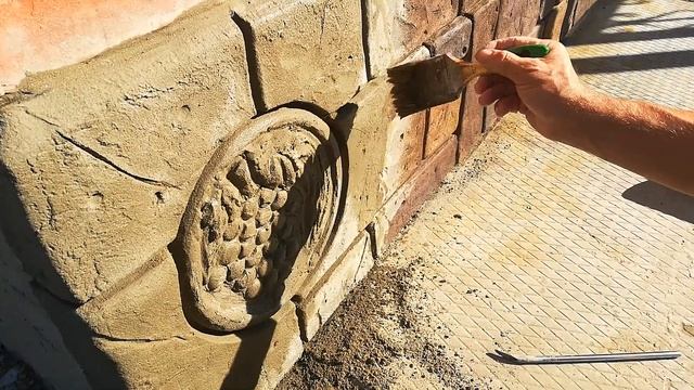 ДЕКОРАТИВНАЯ ОТДЕЛКА ЦОКОЛОЯ, ПЛИТОЧНЫМ КЛЕЕМ, ПРОЦЕСС ОТДЕЛКИ ЧАСТЬ 2 смотреть онлайн