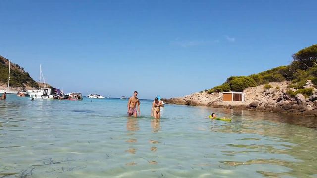 🇪🇸 Cala Molto 🏝 Mallorca ❤ 21 August 🕓 ☀️ 35°C. Playas De Mallorca 🌴 | Spain | Walk With Me