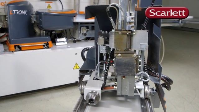 Holzher Glu Jet and LTRONIC from Scarlett Machinery смотреть онлайн