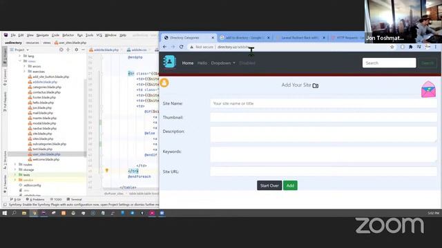 Building Directory with Laravel Framework смотреть онлайн
