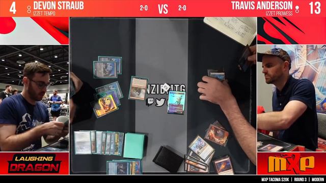 MTG Modern | Izzet Tempo vs Izzet Prowess | MXP Tacoma 20K | Round 3 смотреть онлайн