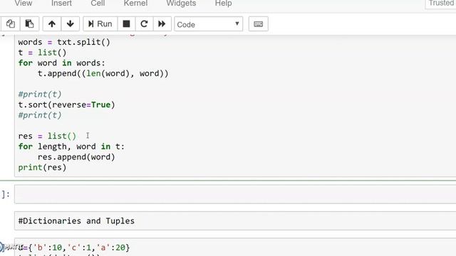 Python Application Programming 17CS664 Module3 Tuples Part2/2 смотреть онлайн