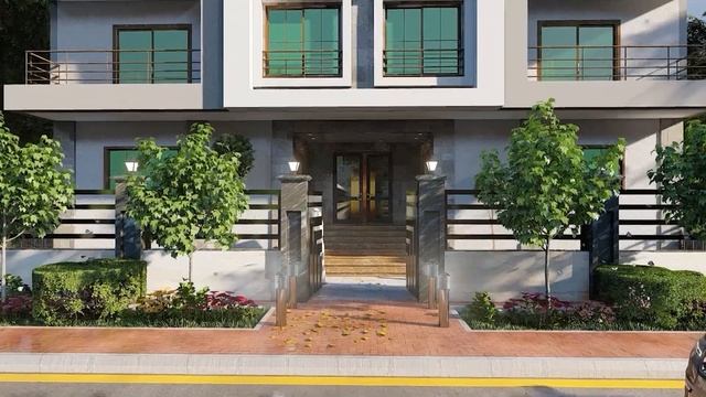 Modern villa Design-3D Animation-3D visualization- CGI смотреть онлайн