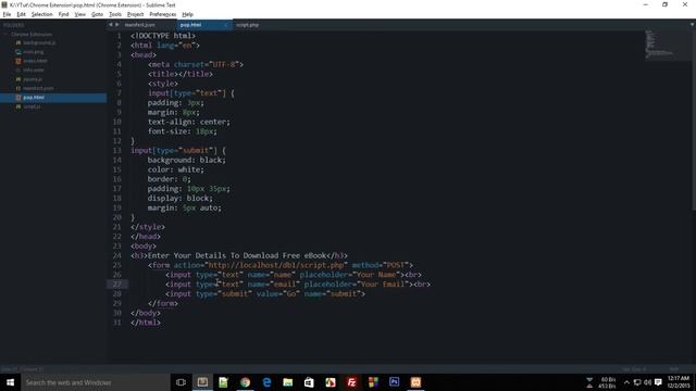Chrome Extension Tutorial 39: Connecting To Database - Part 3 смотреть онлайн