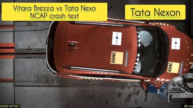 Tata Nexon Vs Vitara Brezza NCAP crash test ! कौन सी है ज्यादा सुरक्षित ? कार смотреть онлайн