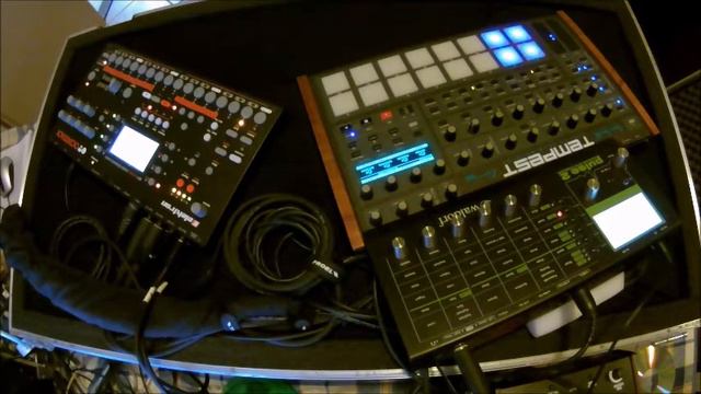 T.N.T.S. - Live techno with DSI Tempest + Elektron Octatrack + Waldorf Pulse 2 смотреть онлайн