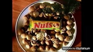 nestle nuts шоколад новогодняя 1997 реклама