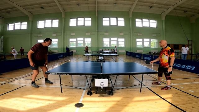 Соревнования по настольному теннису в рамках проекта "Московское долголетие" смотреть онлайн