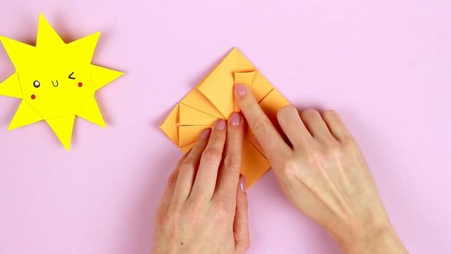 ОРИГАМИ СОЛНЦЕ ИЗ БУМАГИ смотреть онлайн