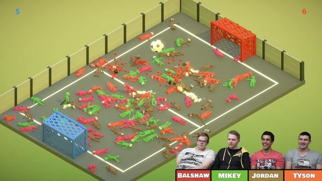 Savage Samurai Soccer || 4 Player Akuto: Mad World Gameplay || #12 смотреть онлайн