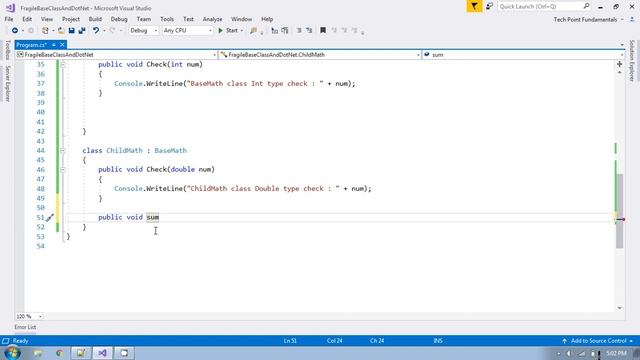 Fragile Base Class Problem and .Net Framework | Fragile Base Class Problem Solutions by the .Net смотреть онлайн