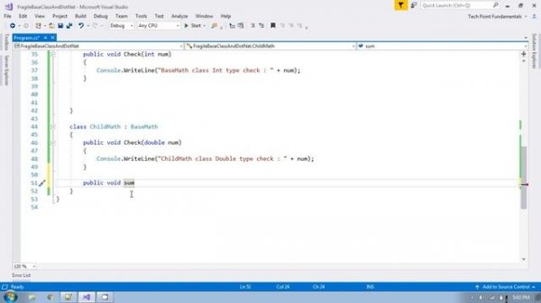 Fragile Base Class Problem and .Net Framework | Fragile Base Class Problem Solutions by the  .Net