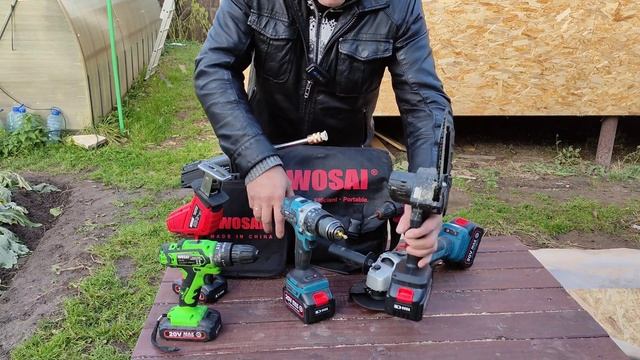 Бесщеточный аккумуляторный инструмент WOSAI Brushless Cordless Tool #wosai #vvosai