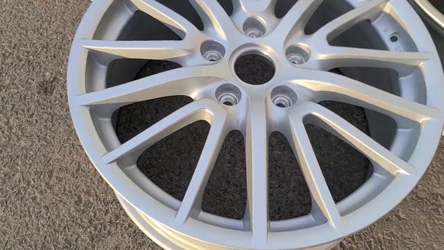 Porsche 911 Carrera 19" inch rim OEM 2006 2007 2008 2009 2010 2011 Wheel set смотреть онлайн