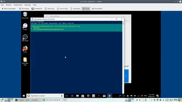 Let's install Windows Subsystem for Linux (WSL) on Windows 10 on "Cooking With Linux (without a net смотреть онлайн