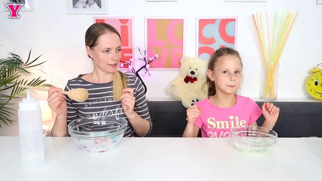 БОЛЬШОЕ или МАЛЕНЬКОЕ Слайм Челлендж МАМА vs ЮЛЯ / Чао Юля смотреть онлайн
