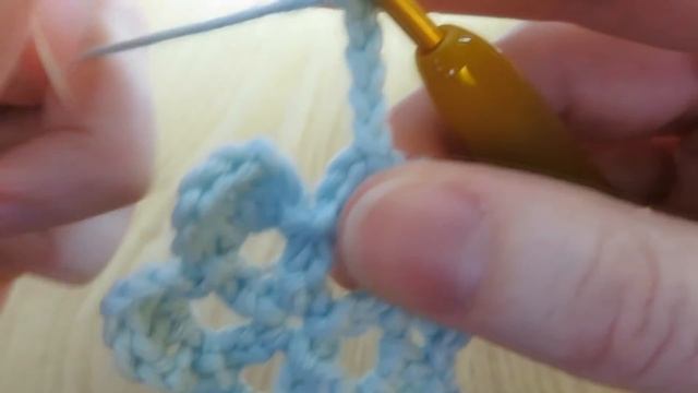 How To Crochet My Snowflake - Version 3