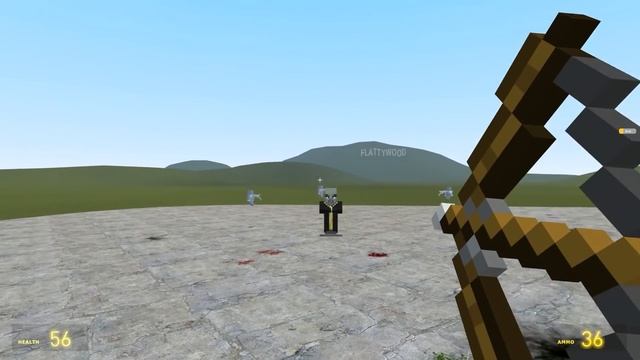 ALL HOSTILE MINECRAFT MOBS IN GMOD!! Garry's Mod Sandbox [Minecraft] смотреть онлайн
