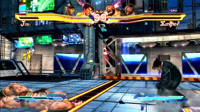 Street Fighter X Tekken Playthrough - Jin and Chun Li смотреть онлайн
