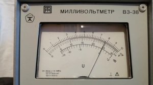 Ламповый милливольтметр В3-38