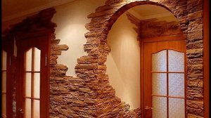 Декоративный и дикий камень в интерьере гостиной (50 идей дизайна для дома и дачи)