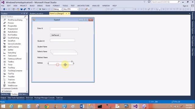 Bind textbox and label control from database table record in windows form c# смотреть онлайн