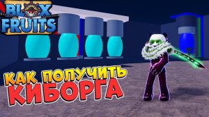 БЛОКС ФРУТС КАК ПОЛУЧИТЬ РАСУ КИБОРГАПолный ГАЙД Blox Fruits CYBORG
