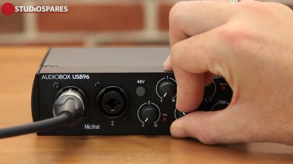 How to set up a PreSonus Audiobox USB 96 or Studio 24c